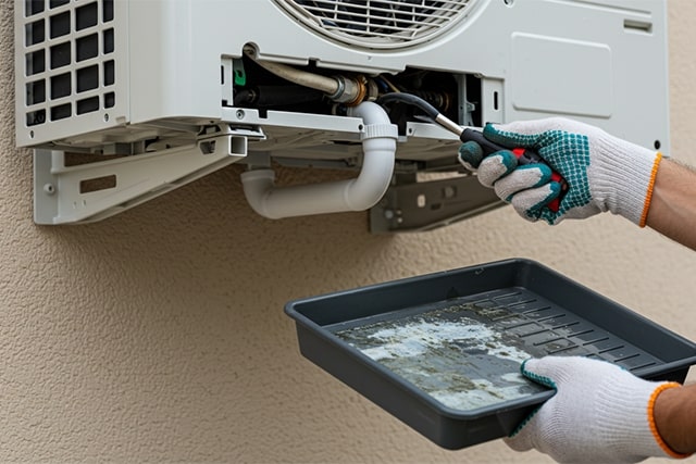 Drainage & Water Tray Cleaning