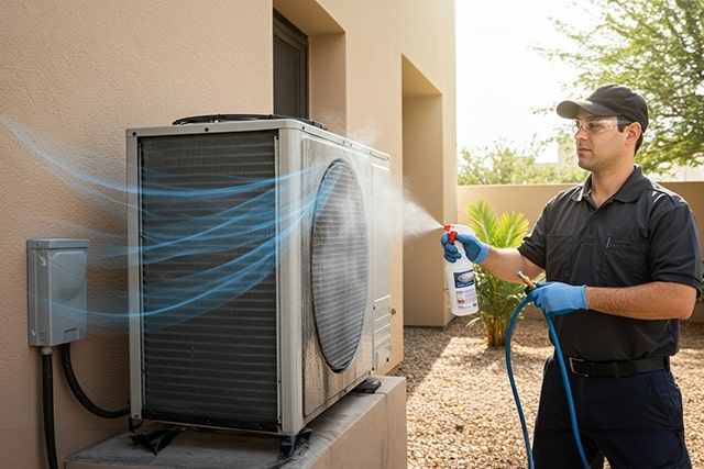 Evaporator & Condenser Coil Cleaning